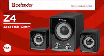 Defender Z4 2.1 Speakers 11W Black