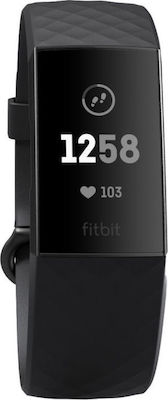 Fitbit Charge 3 Тракер за активност с пулсомер Черен