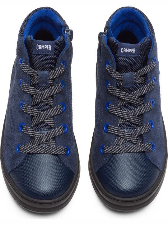Runner Kids Sneakers High Navy Blue