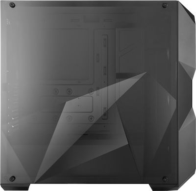 CoolerMaster MasterBox TD500 Gaming Midi Tower Κουτί Υπολογιστή με Πλαϊνό Παράθυρο και RGB Φωτισμό Μαύρο