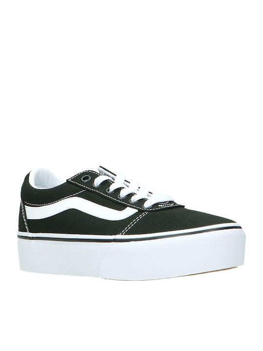 Vans Ward Flatforms Sneakers Blk / Wht