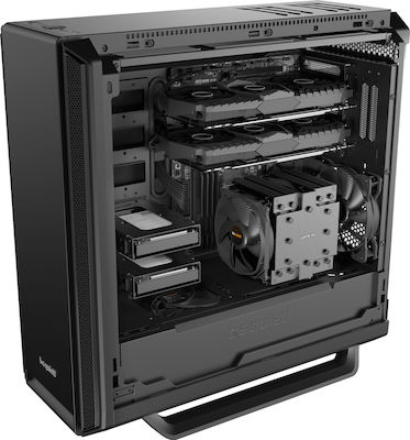 Be Quiet Silent Base 801 Jocuri Turnul Midi Cutie de calculator Negru