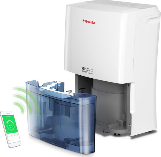 Inventor EVA II PRO Luftentfeuchter mit Kompressor Ionisator und Wi-Fi 20lt