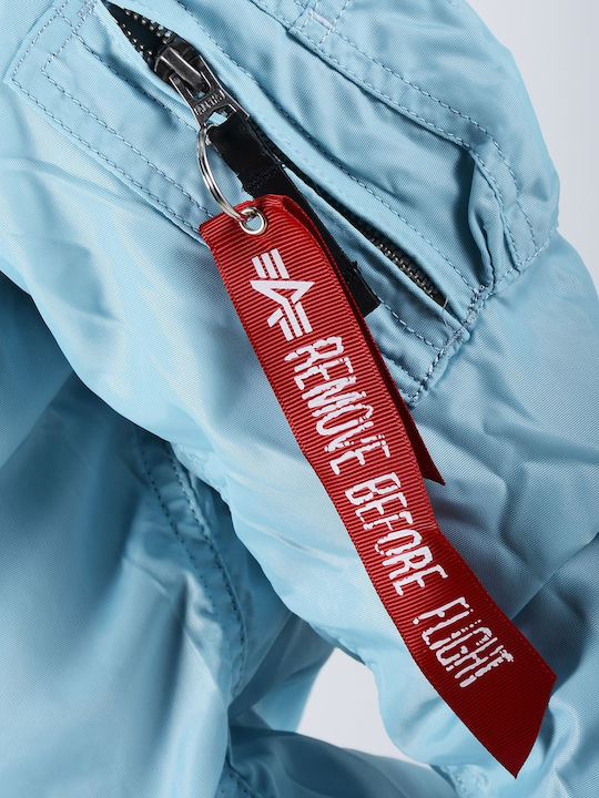 MA-1 TT Κοντό Γυναικείο Bomber Jacket Γαλάζιο