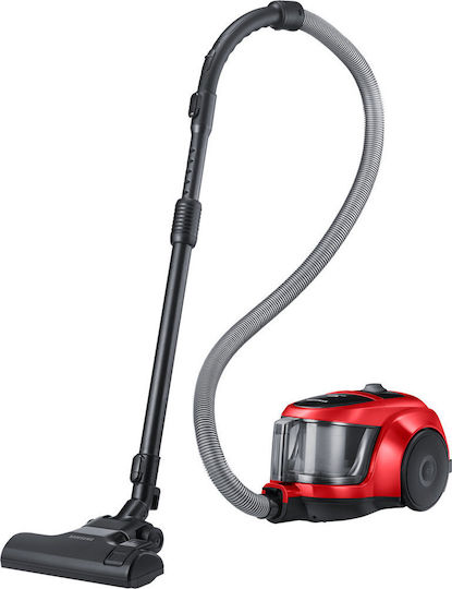 Samsung VCC45T0S3R/BOL Staubsauger 850W Beutellos 1.3Es Rot