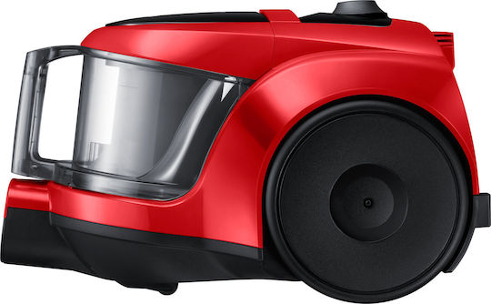 Samsung VCC45T0S3R/BOL Staubsauger 850W Beutellos 1.3Es Rot