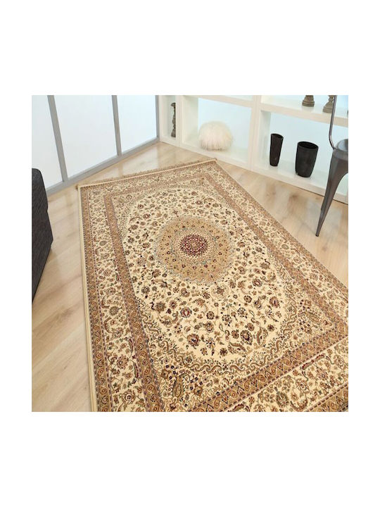 Royal Carpet 8351 Teppich mit Fransen Sherazad Ivory