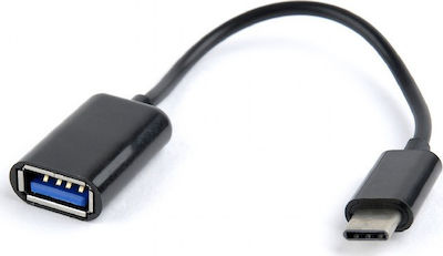 Cablexpert Konverter USB-C männlich zu USB-A weiblich Schwarz (AB-OTG-CMAF2-01)