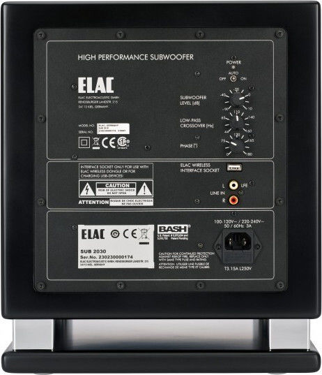 Elac Σετ Ηχείων Home Cinema 5.1 Cinema 30 350W Black