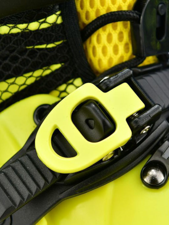 Micro Infinite Kids Adjustable Inline Rollers Yellow