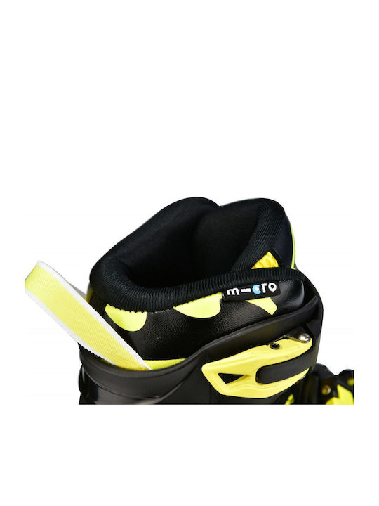 Micro Infinite Kids Adjustable Inline Rollers Yellow