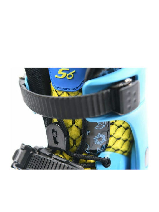 Micro S6 Kids Adjustable Inline Rollers Turquoise