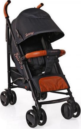 Cangaroo Sunny Umbrella Stroller Suitable from 6+ Months Black 8kg 106299