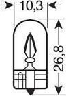 Lampa Lampen Auto W5W 12V 5W 2Stück