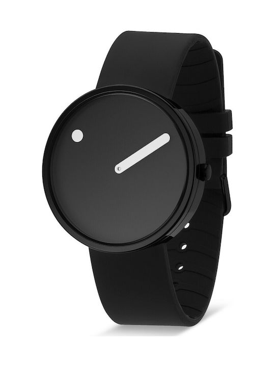 Picto Watch with Rubber Strap