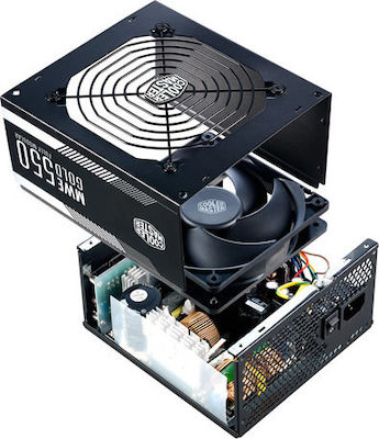 CoolerMaster MWE 550W Τροφοδοτικό Υπολογιστή Full Modular 80 Plus Gold