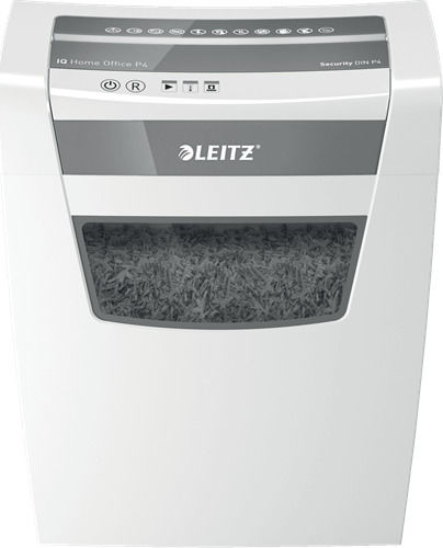 Leitz IQ Home Office P4 Cross Cut 10-Sheet Paper Shredder