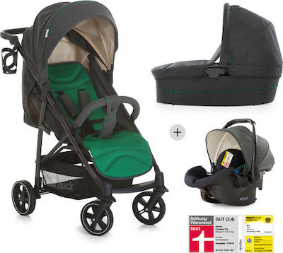 Hauck Combi Stroller Rapid 4 Plus Trio Set 3 in 1 14963 Caviar Emerald