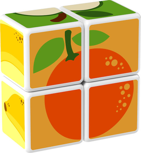 Geomag Aktivitätswürfel Magicube Fruit für 18++ Monate