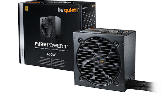 Be Quiet Pure Power 11 400W Μαύρο Τροφοδοτικό Υπολογιστή Full Wired 80 Plus Gold