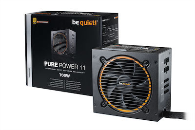 Be Quiet Pure Power 11 CM 700W Τροφοδοτικό Υπολογιστή Semi Modular 80 Plus Gold