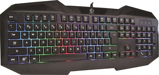 Rebeltec Patrol Gaming Πληκτρολόγιο με RGB φωτισμό (Αγγλικό US)