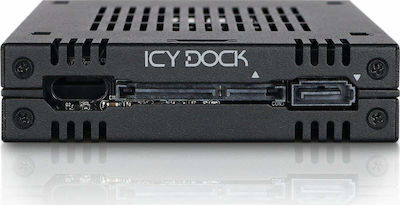 Icy Dock ExpressCage 2x 2.5 Inch SAS/SATA HDD/SSD Mobile Rack for External 3.5 Inch Bay-Comparable to Tray-less Design Μαύρο (MB742SP-B)