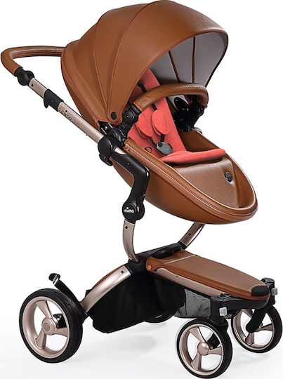 Mima Xari Verstellbar 2 in 1 Baby Kinderwagen Geeignet für Neugeborene Flair-Camel / Gold 13.4kg