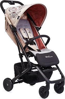 Easywalker Disney Buggy XS Kinderwagen Geeignet für Neugeborene Rosa
