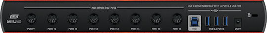 ESI Midi Interface M8U eX Κόκκινο