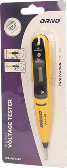 Orno Spark Detecting Long Screwdriver Straight with Length 145mm