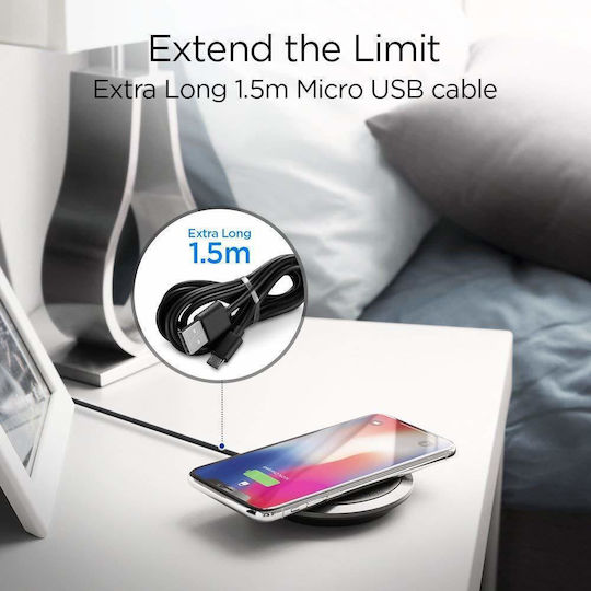 Spigen 10W Черен (F308W)