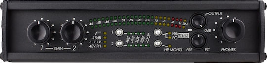 Sound Devices USBPre 2 Stereo Reportofon Digital Portabil cu Putere fantomă și Alimentare USB