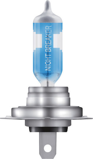 Λαμπτήρας Αλογόνου Osram Night Breaker Laser H7 Px26d – +150% Φως 3900k