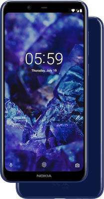 Nokia 5.1 Plus Две SIM карти (3GB/32GB) Черен