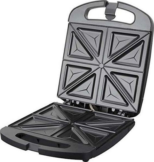 Jata Sandwichmaker für for 4 Sandwiches Sandwiches 1500W Schwarz