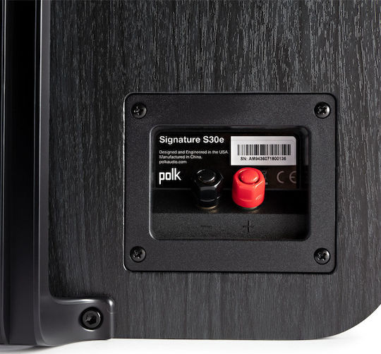 Polk Audio Signature S30e Hi-Fi Lautsprecher Zentrale 125W 2 Anzahl von Fahrern B50.8xT26.92xH19.05cm. Schwarz