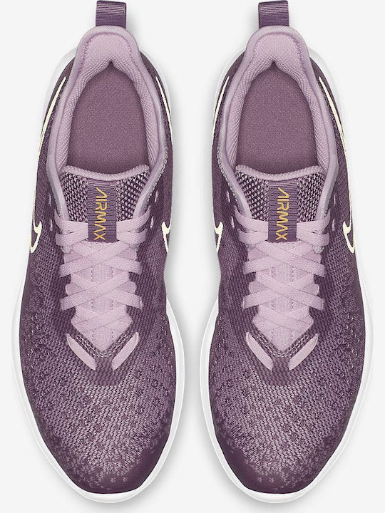 Air Max Air Max Sequent 4 Kids Sports Shoes Running with Laces Purple