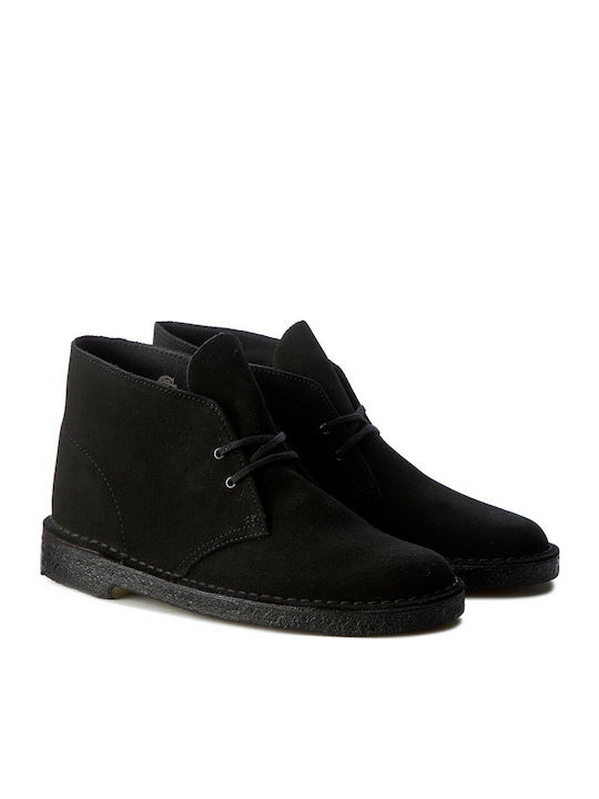 Clarks Desert Boots Schwarz Herrenstiefel