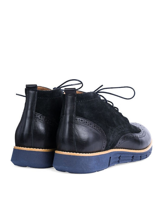 573 Suede Μαύρα Ανδρικά Μποτάκια