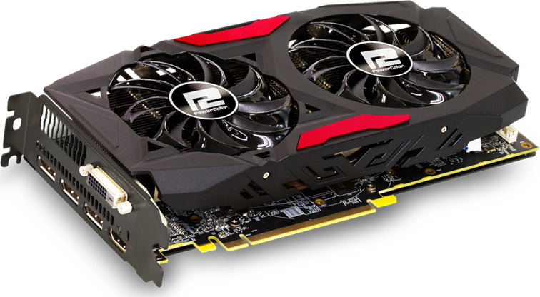 Настройка видеокарта powercolor radeon rx 580 4gb