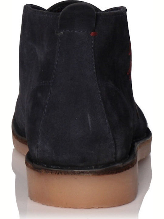 Amadeus 18 Wildleder Marineblau Herrenstiefel Anatomisch