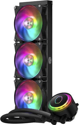 CoolerMaster MasterLiquid ML360R RGB Υδρόψυξη Επεξεργαστή Τριπλού Ανεμιστήρα 120mm για Socket AM4/AM5/1200/115x