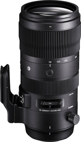 Sigma Full Frame Camera Lens 70-200mm f/2.8 DG OS HSM Sport Telephoto for Nikon F Mount Black