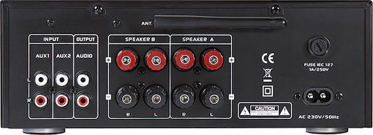 Dynavox VT-80 Ολοκληρωμένος Ενισχυτής Hi-Fi Stereo 160W/4Ω 207466 Μαύρος
