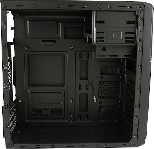 LC-Power 2015MB Micro Tower Κουτί Υπολογιστή Μαύρο