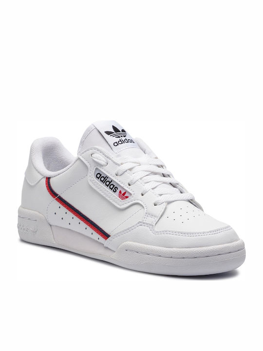 Adidas Παιδικά Sneakers Continental 80 Cloud White / Scarlet / Collegiate Navy