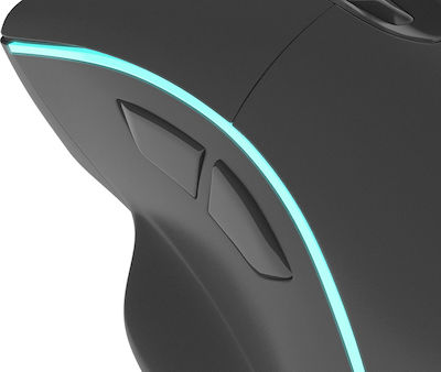 Genesis Xenon 750 RGB Gaming Ποντίκι 10200 DPI Μαύρο