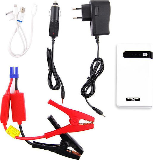 Autoline Jump Starter Portable Car Battery Jump Starter 8000mAh with Power Bank / USB / Φακό 12V 8000mAh