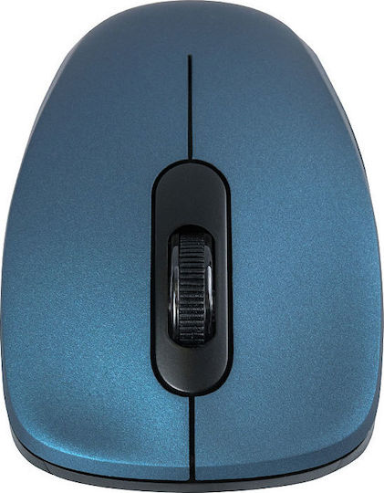 Modecom MC-WM10S Ασύρματο Ποντίκι Μπλε
